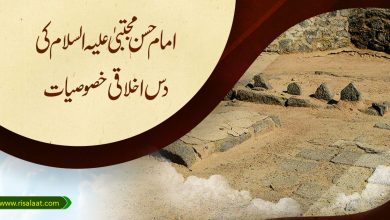 امام حسن مجتبیٰ علیہ السلام کی دس اخلاقی خصوصیات