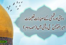 دوستی اور دشمنی کے معیارات تعلیمات امیر المومنینؑ کی روشنی میں (حصہ دوم)