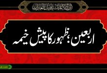 اربعین ظہور کا پیش خیمہ