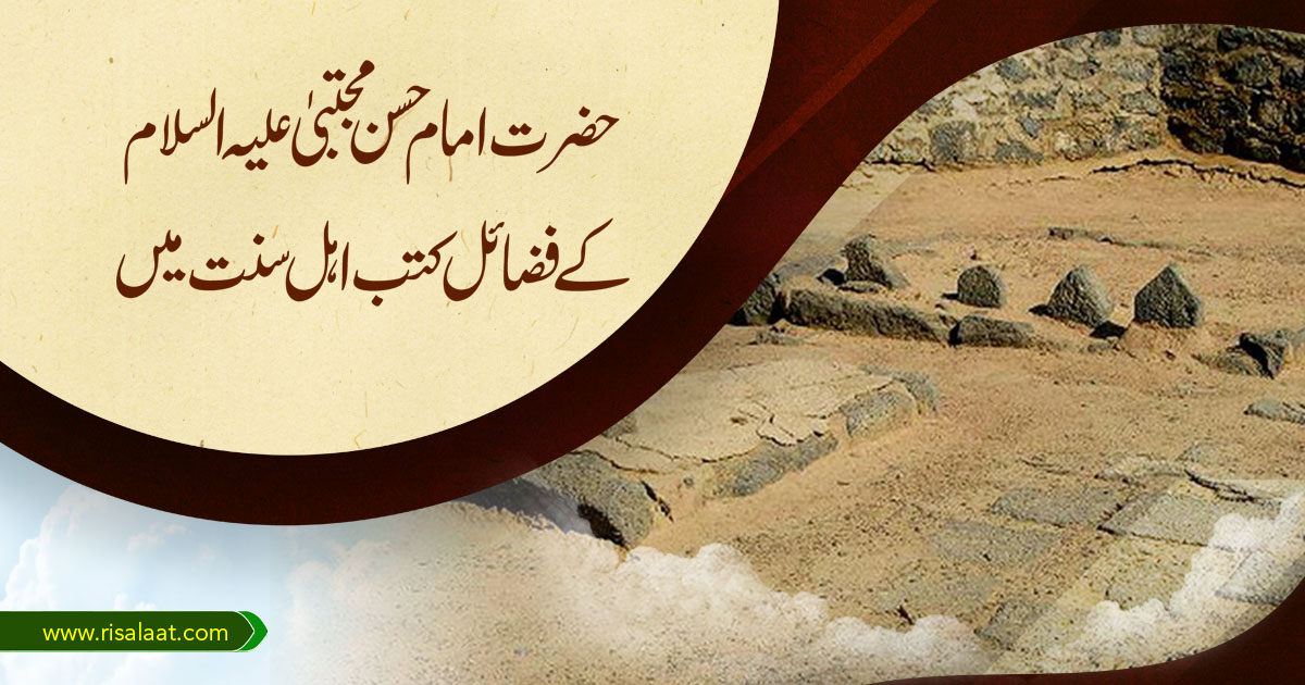 حضرت امام حسن مجتبیٰ علیہ السلام کے فضائل کتب اہل سنت میں