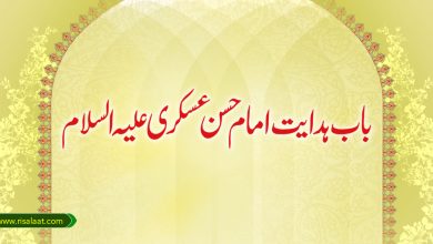 باب ہدایت امام حسن عسکری علیہ السلام