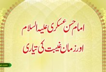 امام حسن عسکری علیہ السلام اور زمان غیبت کی تیاری
