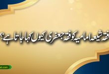 فقہ شیعہ امامیہ کو فقہ جعفری کیوں کہا جاتا ہے؟