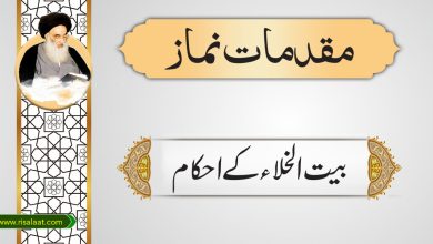 بیت الخلاء کے احکام