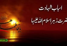 اسباب شہادت حضرت زہرا سلام اللہ علیہا