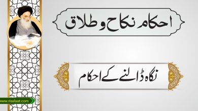 نگاہ ڈالنے کے احکام