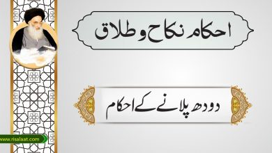 دودھ پلانے کے احکام