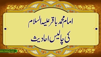 امام محمد باقر علیہ السلام کی چالیس حدیثیں